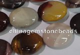 CMK259 15.5 inches 13*18mm oval mookaite gemstone beads