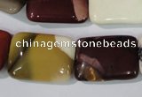 CMK267 15.5 inches 18*25mm rectangle mookaite gemstone beads