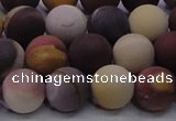 CMK294 15.5 inches 12mm round matte mookaite beads wholesale