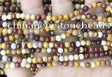 CMK345 15.5 inches 4mm round mookaite jasper beads wholesale