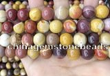 CMK349 15.5 inches 12mm round mookaite jasper beads wholesale