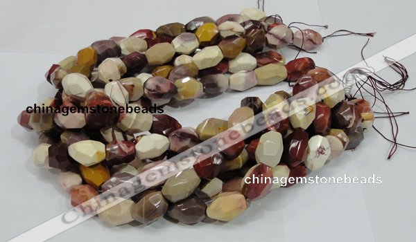 CMK50 15.5 inches 15*20mm faceted freeform mookaite beads wholesale