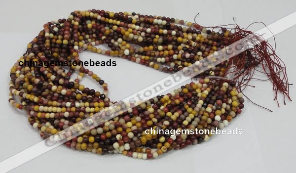 CMK57 15.5 inches 6mm round mookaite gemstone beads wholesale