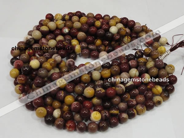 CMK59 15.5 inches 10mm round mookaite gemstone beads wholesale