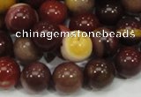 CMK60 15.5 inches 12mm round mookaite gemstone beads wholesale