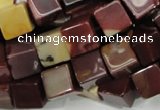 CMK72 15.5 inches 12*12mm cube mookaite gemstone beads wholesale