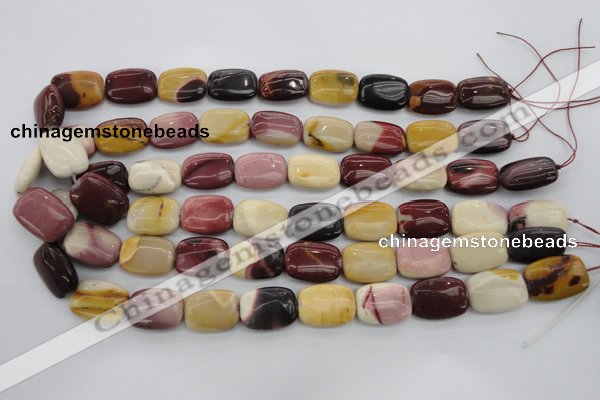 CMK98 15.5 inches 15*20mm rectangle mookaite beads wholesale