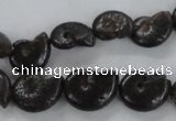 CMM50 15.5 inches 10*14mm - 12*16mm ammonite gemstone beads