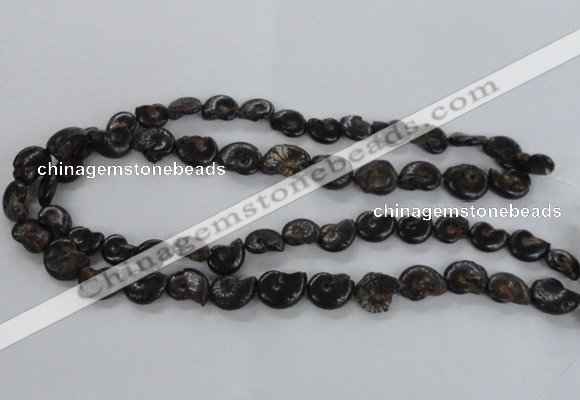 CMM50 15.5 inches 10*14mm - 12*16mm ammonite gemstone beads