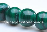 CMN01 A grade 3mm round natural malachite beads Wholesale