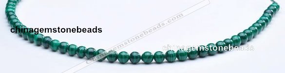 CMN03 A grade round 5mm natural malachite beads Wholesale