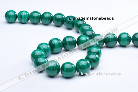 CMN08 14mm A grade round natural malachite beads wholesale