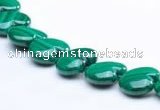 CMN115 15.5 inches 12*12mm heart natural malachite beads