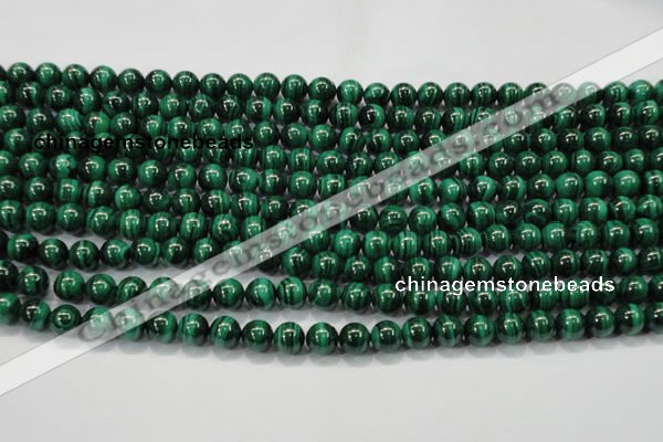 CMN150 AA grade 6mm round natural malachite beads Wholesale