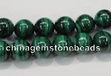 CMN153 AA grade 12mm round natural malachite beads Wholesale