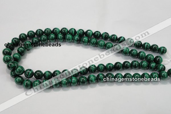 CMN153 AA grade 12mm round natural malachite beads Wholesale