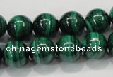 CMN155 AA grade 16mm round natural malachite beads Wholesale