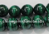 CMN156 AA grade 18mm round natural malachite beads Wholesale