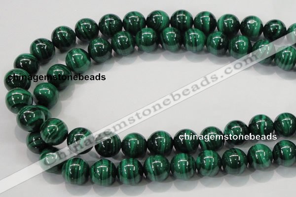 CMN157 AA grade 20mm round natural malachite beads Wholesale