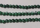 CMN200 15.5 inches 2mm round natural malachite beads wholesale