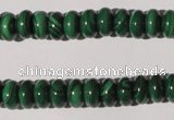 CMN206 15.5 inches 5*9mm rondelle natural malachite beads wholesale