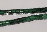 CMN235 15.5 inches 4*6mm heishi natural malachite beads wholesale