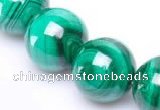 CMN28 AB grade 16mm round natural malachite beads Wholesale