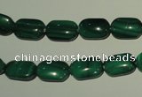CMN303 15.5 inches 8*12mm rectangle natural malachite beads wholesale