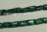 CMN310 15.5 inches 6*8mm rectangle natural malachite beads wholesale