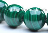 CMN34 18mm A grade round natural malachite beads Wholesale