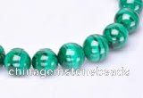 CMN36 AB grade 3mm round natural malachite beads Wholesale