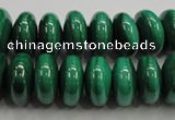 CMN401 15.5 inches 5*8mm rondelle natural malachite beads wholesale