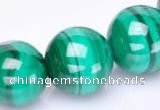 CMN41 AB grade 12mm round natural malachite beads Wholesale