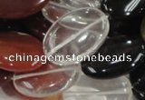 CMQ06 15.5 inches 18*25mm oval multicolor quartz beads wholesale