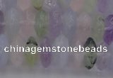 CMQ262 15.5 inches 5*12mm rondelle multicolor quartz beads