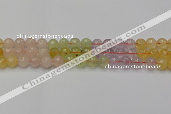 CMQ323 15.5 inches 10mm round mixed quartz beads wholesale