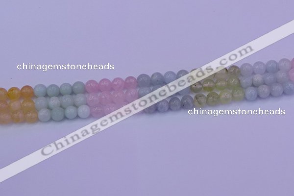 CMQ361 15.5 inches 6mm round rainbow quartz beads wholesale