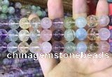 CMQ453 15.5 inches 12mm round rainbow quartz beads wholesale