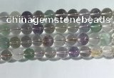 CMQ459 15.5 inches 12mm round colorfull quartz beads wholesale