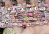 CMQ503 15.5 inches 8*8mm square colorfull quartz beads wholesale