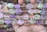 CMQ512 15.5 inches 10*12mm - 13*18mm nuggets colorfull quartz beads