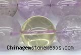 CMQ583 15 inches 14mm round mixed quartz beads