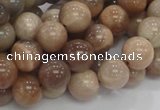 CMS03 15.5 inches 10mm round moonstone gemstone beads wholesale