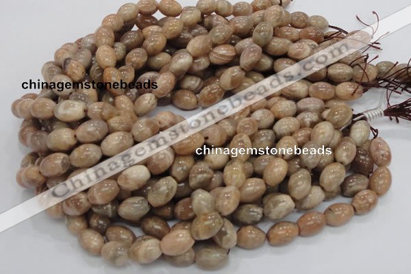 CMS07 15.5 inches 10*14mm rice moonstone gemstone beads wholesale