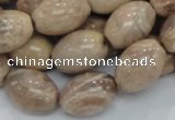 CMS08 15.5 inches 13*19mm rice moonstone gemstone beads wholesale