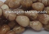 CMS10 15.5 inches 10*14mm teardrop moonstone gemstone beads wholesale