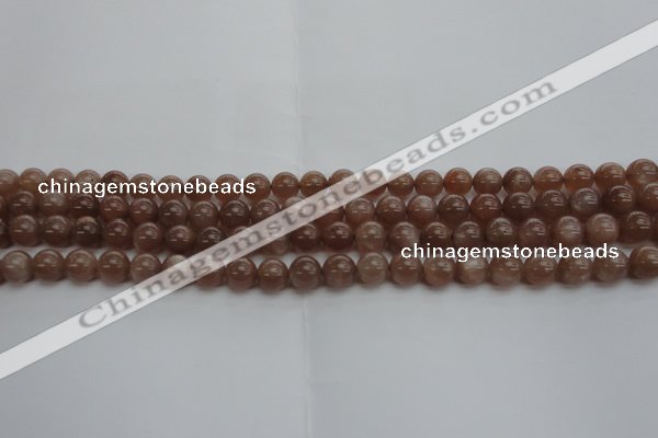 CMS1021 15.5 inches 6mm round AA grade moonstone gemstone beads