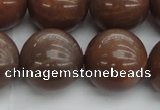 CMS1027 15.5 inches 18mm round AA grade moonstone gemstone beads