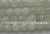 CMS1041 15.5 inches 6mm faceted round A grade white moonstone beads