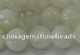 CMS1044 15.5 inches 12mm faceted round A grade white moonstone beads